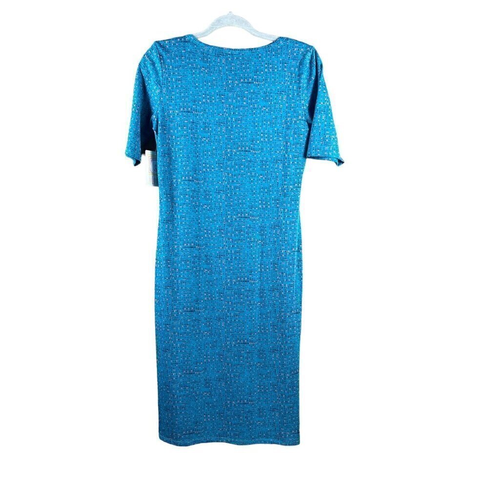 LulaRoe Women's Long Blue Long Dress - Picture 2 of 4